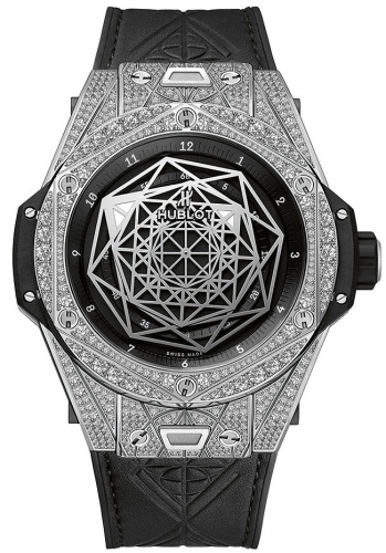 Hublot Big Bang Sang Bleu Titanium Pave 45mm 415.NX.1112.VR.1704.MXM17